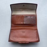 Vintage 90's Dooney & Bourke Leather Snap Cardholder Wallet