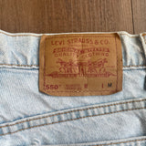 Vintage 1994 Levi's 550 Tapered Lightwash Jeans