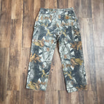 Vintage 2005 Carhartt B158 Realtree Camouflage Dungaree Pants