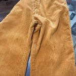 Vintage 80's Charlotte Ford Don Sport Yellow Corduroy Pants
