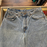 Vintage 1997 Levis 575 Orange Tab Wide Leg Jeans