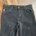 Vintage 90's Carhartt B17 Black Denim jeans