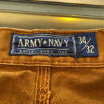 Vintage 90's Army Navy Canvas Carpenter Pants