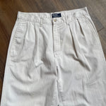 Vintage 90's Polo Ralph Lauren Pleated Chino Pants