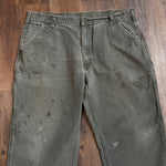 Vintage Y2K Carhartt B11 Paint Splatter Carpenter Pants