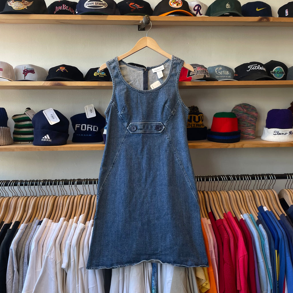 chadwicks denim dress Vintage 90's Chadwick Denim Mini Dress CobbleStore Vintage