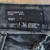 Modern Y2K Rocawear Baggy Embroidered Black Jeans