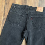 Vintage 1998 Levis 505 Straight Leg Black Jeans