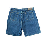 Vintage Y2K Wrangler Dark Wash Denim Shorts