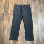 Vintage 1998 Levis 505 Straight Leg Black Jeans