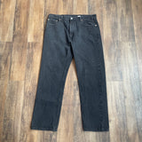 Vintage 1998 Levis 505 Straight Leg Black Jeans