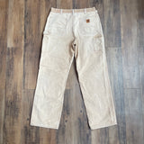 Vintage Y2K Carhartt Tan Canvas Carpenter Pants