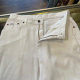 Vintage 90's Lee High-Waisted White Jeans