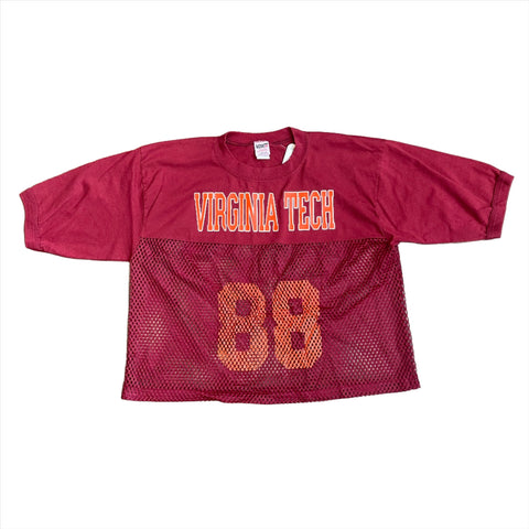 Vintage 80's Virginia Tech Football Practice Jersey Shirt