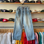 Vintage 90's Bugle Boy Logo Denim Carpenter Jeans