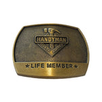 Vintage 1996 Handyman Club of America Belt Buckle