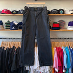 Modern 2008 Carhartt B151 Black Dungaree Work Pants