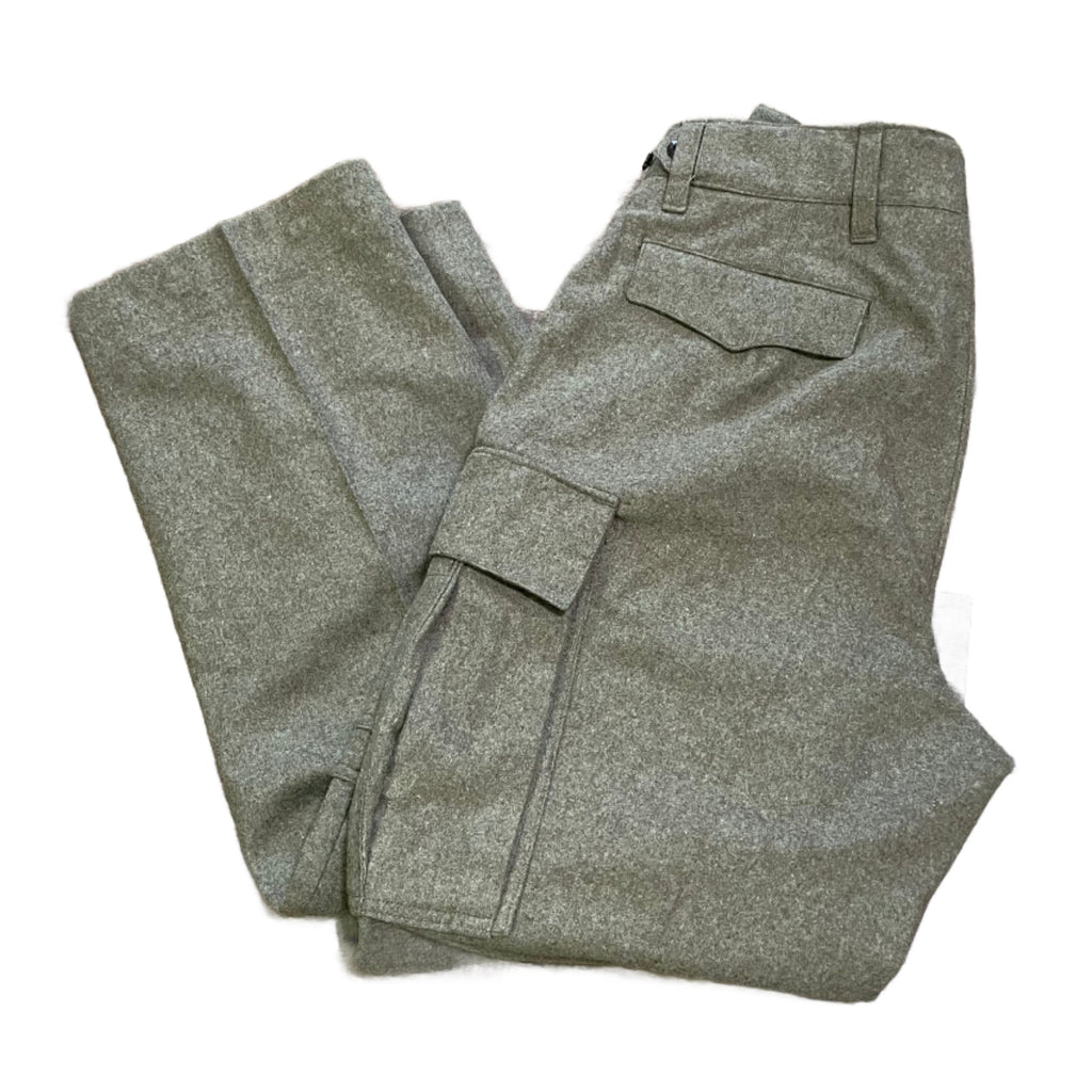 Vintage 1960's M&S German Cargo Wool Military Pants – CobbleStore Vintage