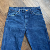 Vintage 90's Wrangler Straight Leg Denim Blue Jeans