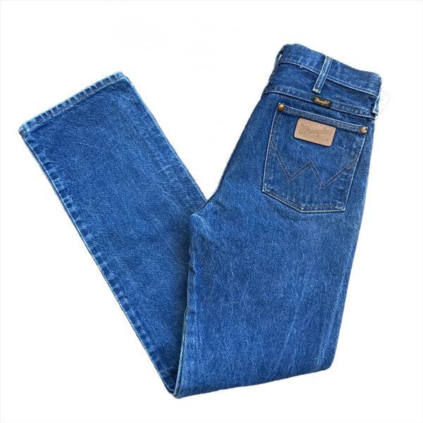 Jean Vintage Wrangler Années 70, Taille 30x32, Bleu, Fabriqué USA