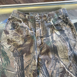 Vintage Early Y2K Wrangler Real Tree Double Knee Camo Pants