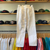 Vintage 90's Lee High-Waisted White Jeans