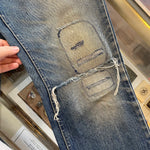 Vintage 90's Lee Riders Distressed Bootcut Jeans