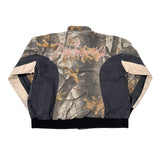 Camouflage jacket with 'Dale Earnhardt Jr.' branding on a white background