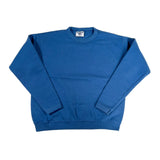 Blue sweatshirt on a white background