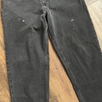 Vintage 90's Carhartt B17 Black Denim jeans