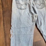 Vintage 80's Levi's 550 Orange Tab Distressed Jeans