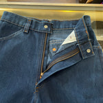 Vintage 80's High Waisted Straight Leg Blue Jeans