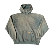 Modern 2008 Carhartt Faded Green Hoodie Sweatshirt