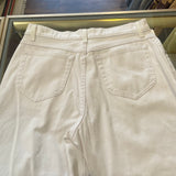 Vintage 90's Lee High-Waisted White Jeans