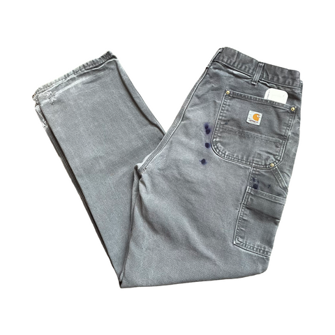 Modern 2014 Carhartt Gray B01 Double Knee Pants