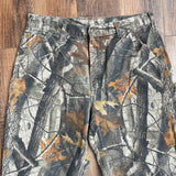 Vintage 2005 Carhartt B158 Realtree Camouflage Dungaree Pants