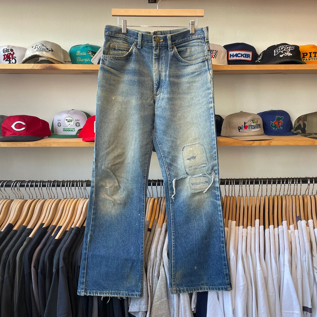 Vintage 90's Lee Riders Distressed Bootcut Jeans – CobbleStore Vintage