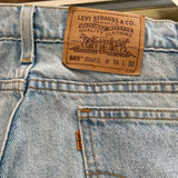 Vintage 1996 Levi's 505 Orange Tab Light-Wash Jeans