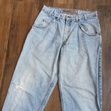 Vintage 90's Levis Silver Tab Distressed Jeans