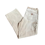 Vintage Y2K Carhartt Tan Canvas Carpenter Pants