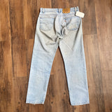 Vintage 80's Levi's 505 Orange Tab Light Wash Jeans