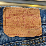 Vintage 1986 Women's Levis 505XX Raw Hem Denim Jeans