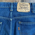 Vintage 80's Levi's Orange Tab 509-0917 Dark Wash Jeans