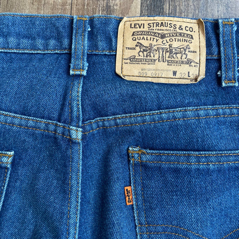 Vintage 80's Levi's Orange Tab 509-0917 Dark Wash Jeans – CobbleStore  Vintage