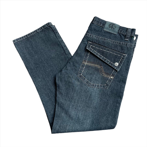 Vintage Y2K Raider Dark Wash Jeans