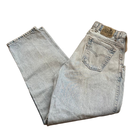 Vintage 90 s Levis Silver Tab Light Wash Jeans CobbleStore Vintage