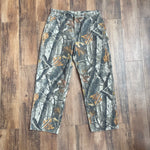 Vintage 2005 Carhartt B158 Realtree Camouflage Dungaree Pants