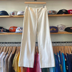 Vintage Y2K Women's Straight Leg White Trousers