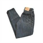 Vintage 1996 Levis 512 Washed Black Jeans