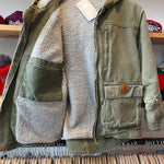 Vintage Y2K Carhartt Sherpa-Lined Canvas Jacket